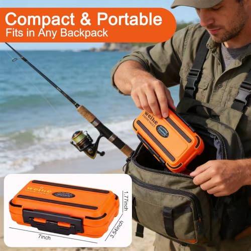Fishing Tackle kit, 308pcs Fishing Accessories Kit, Fishing Hooks, Split Shot Fishing Weights, Swivels, Beads, Lures –Fishing Gear Set for Bass Trout Catfish, Ideal Fishing Gifts for Men