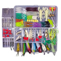 Fishing Lures Freshwater Bait Tackle kit.Tackle Box Including crankbaits topwater Lures,Jigs,Spoons and More Fishing Gear Set.Suitable for Bass Trout Salmon. - color: B234PCS
