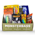 MONSTERBASS Fishing Mystery Box, Bass Fishing Kit - Best Lures Kit, Biggest & Best Tackle Mystery Box for Catching Smallmouth & Largemouth Bass - style: Gold