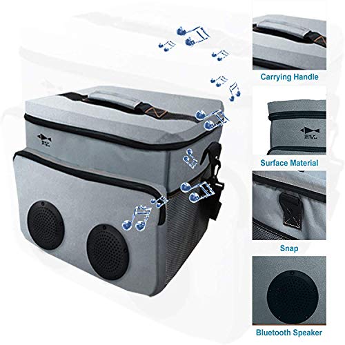 Outdoor Cocktail Travel Set,SKY FISH 13 -Pieces Bartender Kit Including Bar Tools and Insulated Bag for Travel, Camping and Picnic