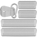 120PCS M6 Heavy Duty Carabiner Clip, 2.36Inch Snap Hook Quick Link Small Carabiner Clips,Spring Link Buckle for Fishing Camping Hammock Dog Leashes-260LBS Holding Capacity (Silver) - color: Silver, size: 120PCS-M6