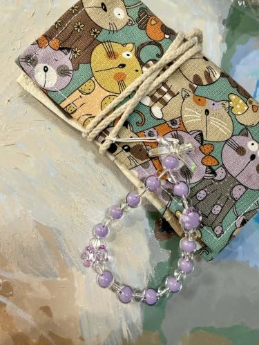 Beaded Phone Lanyard Wrist Strap Phone Charms Fixed Beads Pearl Chain - color: PC-tm-5