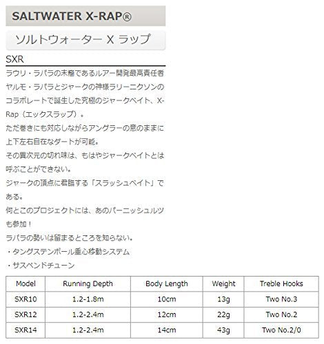 Rapala X-Rap Saltwater 10 Fishing Lures (Blue Sardine, Size- 4)
