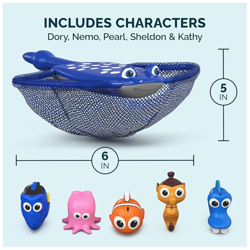 SwimWays Disney’s Finding Dory Mr. Ray’s Dive and Catch Game, Water Toy, Outdoor Toys, Pool Party Favors & Bath Toys for Kids Ages 5 & Up - color: Mr. Ray's Dive and Catch Game