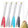 4PCS Fish Hook Remover Tool – Stainless Steel Fishing Hook Remover, Quick Removal Extractor with Storage Tube, Essential Fishing Gear and Equipment for Anglers