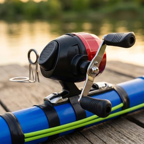 2026 New Fishing Catapult Rod, Portable Slingshot Fishing Reel Set, Professional High Elasticity Casting Tool for Outdoor Anglers Travel, Saltwater & Freshwater