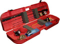 MTM IFB-1-30 Ice Fishing Rod Box, Storage & Transport Case for Ice Fishing Rods, Holds up to 8 Rods, Secure Latch Design, Strong Handle, USA Made, Red