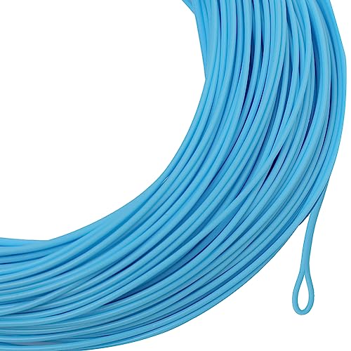 Kylebooker Weight Forward Floating Trout Fly Fishing Line WF3F-WF8 - color: Blue, size: WF7F-100FT