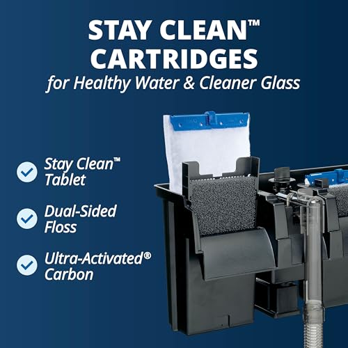 Tetra Whisper Bio-Bag with Stay Clean, Large Filter Cartridges for Aquariums, 1 Count, Unassembled, Fits Whisper Fish Tank Filters 10-30 Gal, 20-40 Gal, PF-20, 30, 40, 60, IQ 20, 30, 45, 60 - size: 1 Count, style: With Stay Clean