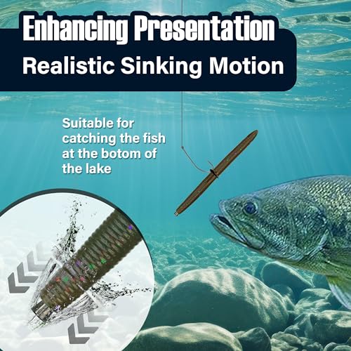 Reaction Tackle Tungsten Nail Weights for Bass Fishing - Insert Sinkers for Wacky Rig, Neko Rig and Soft Plastic Lures - Freshwater and Saltwater - 25-Pack - size: 1/8 Oz
