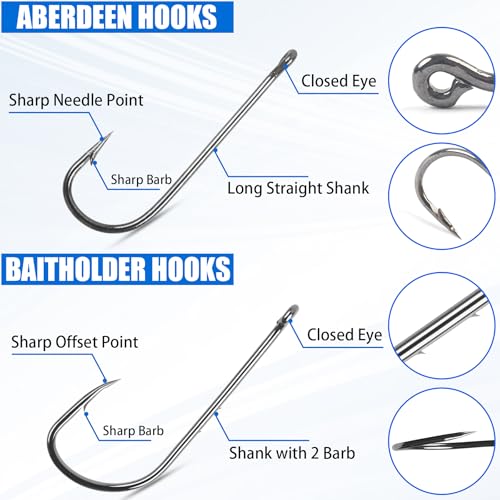 215pcs Fishing Bobbers Hooks and Sinkers, Beginners Fishing Tackle Kit | Basic Handy Fishing Tackle Box Kit for Artificial and Live Baits, Trout Panfish