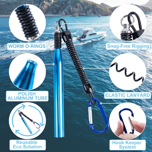 Goture 353PCS Wacky Worm Fishing Lure Kit, Bass Fishing Wacky Rig Tool Kit with Soft Plastics Lures, O-Rings, Offset Worm Hooks, Drop Shot Hooks, Beads, Sinker Weights, 3600 Tackle Box, Gifts of Men - color: A:353pcs Fishing Lures Kit
