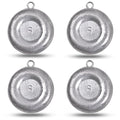 Disc Sinkers Fishing Weights, Coin Fishing Sinkers Weights Saltwater Surf Fishing Weights Bottom Drifting Trolling Catfishing Fishing Sinkers Saltwater Gear Tackle 1oz 2oz 3oz 4oz 5oz 6oz 8oz - style: 8 Ounce, 4 Pack