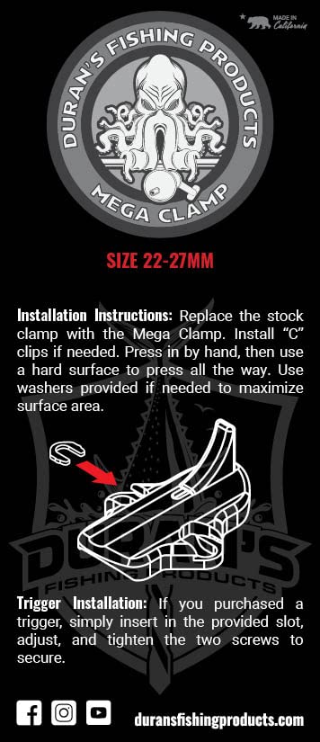 Duran's Fishing Products DFP Mega Clamp