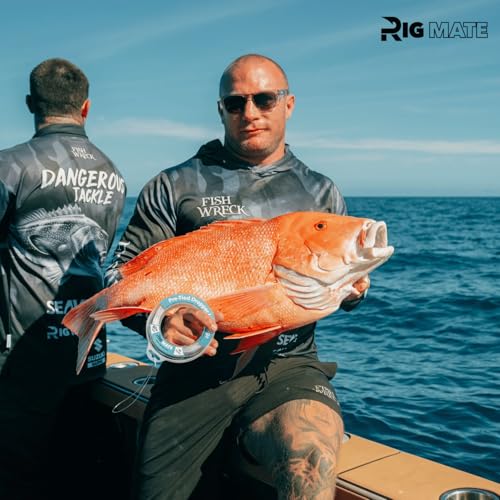 10 lb Pre-Tied Dropper Loop Rigs. Fishing Line Spool. Loops 18 Inches Apart with 5.5 Inch Loop Size. Perfect for Saltwater & Freshwater Fishing. Perfect for Snapper & Other Bottom Feeding Fish.
