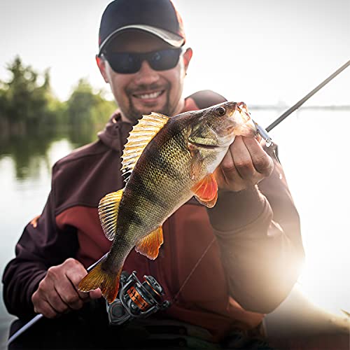 Cadence Vigor Spinning Reel - 9+1 BB Fishing Reel with Lightweight Magnesium Frame, Smooth Powerful Spinning Reels with High-Speed 6.2:1 Gear Ratio, 36 LBs Max Drag & Stronger Machined Handle