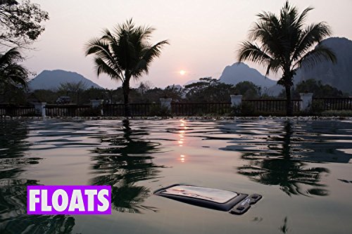 CaliCase XL Waterproof Floating Case - color: Orange