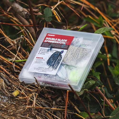 Double Blade Spinnerbaits，5 Pcs Fishing Lures Spinnerbait Kit Buzzbait Spinner Baits - Hard Metal Multicolor Spinnerbaits for Bass, Pike, Trout, Salmon Fishing
