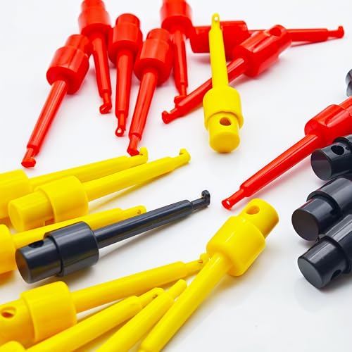 24pcs Hackle Pliers for Fly Tying Plastic Fly Hook Hackle Pliers Fishing Lures test hook Or Hooks Display