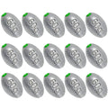 Egg Sinkers Bullet Fishing Weights Oval Shaped with Plastic Core Slip Sinkers for Catfish Fishing Casting Saltwater and Freshwater 1/5oz to 2oz - style: 2 Ounce-60g-15pcs