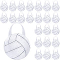 Shihanee 24 Pcs Volleyball Gift Bags Ball Themed Party Treat Bags Volleyball Goodie Candy Handbags Non Woven for Sport Game Theme Supplies - style: Volleyball