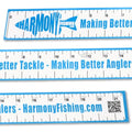 Harmony Fishing - Pro-Series 21" Bass Fishing Ruler Decal with Weight Estimator (3 Pack)
