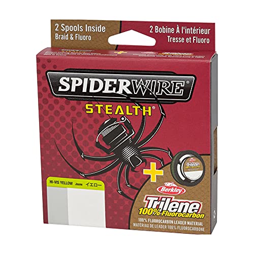 Spiderwire Ultracast Fluorocarbon 200-Yard Spool (Clear, Pound Test 4) - size: 150 yd / 20 lb test
