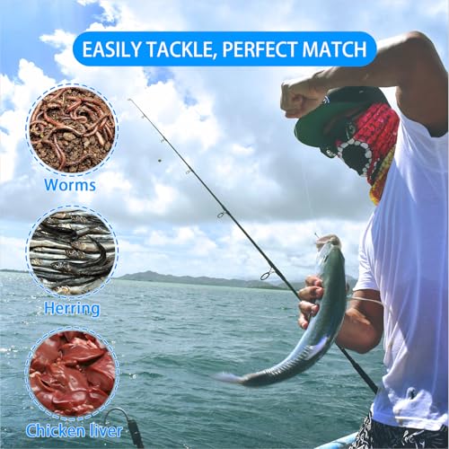Fishing Thread Nylon Elastic Invisible Magic Fishing Line Fishing Bait Thread 0.1/0.2 mm Length 656 Feet Per Spool Stretchy Fishing Line Clear Fishing String - size: 2 Count (Pack of 1)