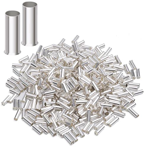 XHF 200 PCS AWG 6/16.0mm² Non Insulated Wire Ferrules Crimper Plier Insulated Crimp Pin Terminal Cord End Terminals - color: 200 PCS AWG 6/16.0mm²Non Insulated