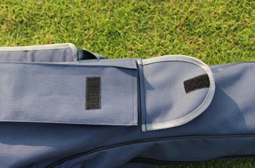 Sougayilang Fishing Rod Case Organizer Pole Storage Bag Fishing Rod and Reel Carrier Organizer for Travel - color: Blue-Length: 160cm/63in