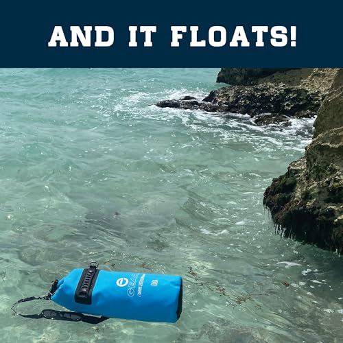 Enthusiast Gear Floating Cooler Bag Roll Top Insulated Dry Backpack – Leak Proof, Collapsible, Waterproof Cooler with Padded Shoulder Strap - Perfect for Kayaking Fishing Beach Hiking -15L - color: Pink