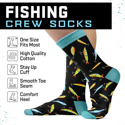 Fishing Gifts, Hunting Gifts for Men - Deer & Duck Hunting Accessories, Fly Fishing Accessories - Father Day Gift - color: Fishing07