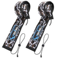 2Pcs Neoprene Fishing Rod Sleeve for Casting, Trolling, Spinning Rods – Lightproof & Puncture Resistant Rod Cover - color: Gray Camo, size: 65" - 2Pcs