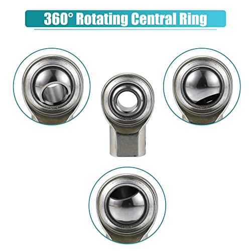 X AUTOHAUX Clutch Rod Replacement Kit for Ford F150 F250 F350 F450 F550 1987-1998 1999-2010 Bronco Clutch Rod End Bushing Repair Kit