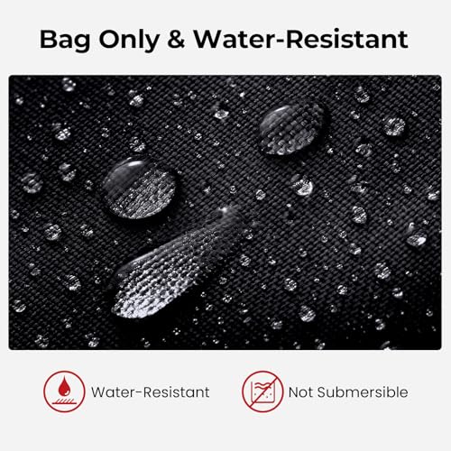 Piscifun Fishing Backpack with Rod Holder, Lightweight Sling Bag Storge Gear and Equipment - color: Black, size: Large, style: Latch