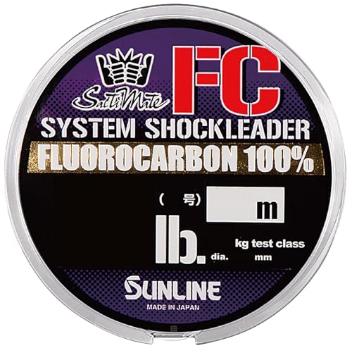 SUNLINE Harris Saltimate System Shock Leader FC - style: 30m / No. 20 / 70lb