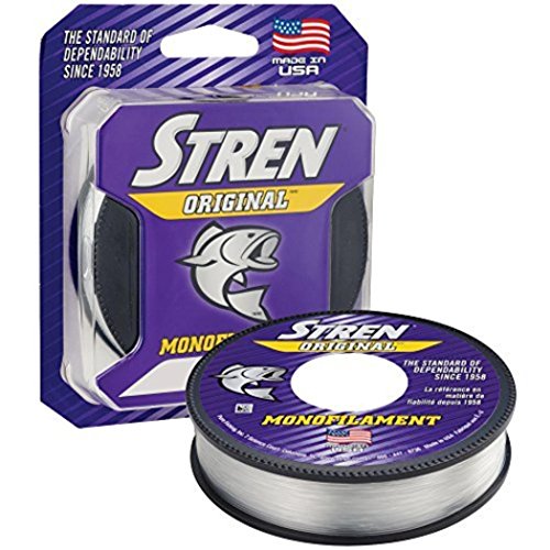 Stren Original Monofilament Fishing Line - color: Clear/Blue Fluorescent, size: 330 Yd, Pound Test 4, style: 4lb | 1.8kg