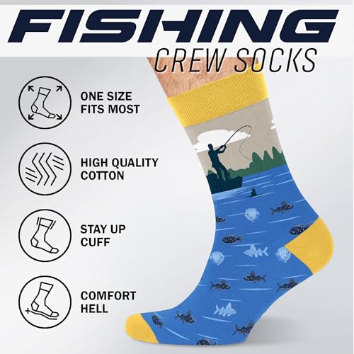 Fishing Gifts, Hunting Gifts for Men - Deer & Duck Hunting Accessories, Fly Fishing Accessories - Father Day Gift - color: Fishing06