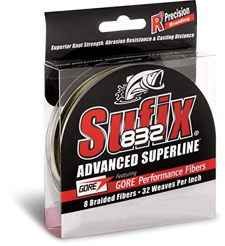 Sufix 832 Braid Fishing Lure - color: Camo, size: 65 lb / 300 yd