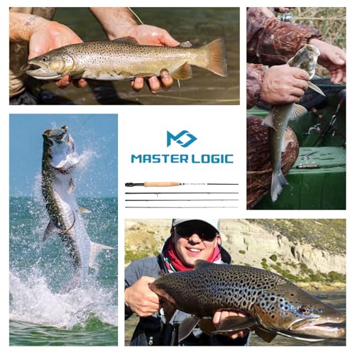 Stealth Fly Fishing Rod Combo Starter Kit - size: 9ft 5wt 4 pc