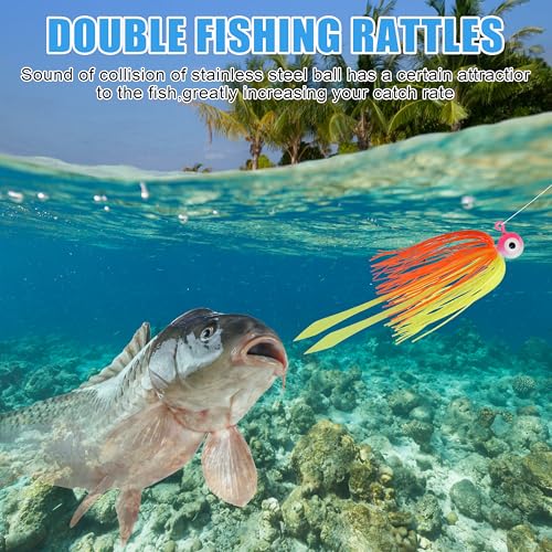 Silicone Jig Skirts Replacement Spinnerbait Skirts Fishing Lure Skirt Quick Change Umbrella Skirt for Spinnerbaits Buzzbaits Bass Fishing Jig Lure Making Supplies, 10/20pcs - color: 20 Packs