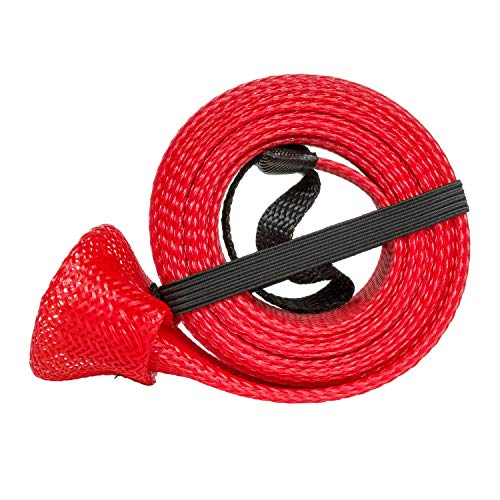 Fishing Rod Sleeve, 3 Pack, 7ft Casting Rod Protector/Rod Sock/Rod Cover - color: Red