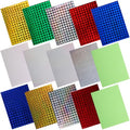 15pcs Fishing Lure Stickers Holographic Adhesive Fish Scale Lure Tape for DIY Jigs Spoons Metal Baits Lure Making Supplies