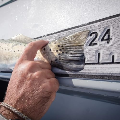 Next Level Inc. | Fish Ruler | SeaDek | 36 inch Fish Measurement Tool | Perfect for Boats and Kayaks | Black/Storm Gray - color: Black/Storm Gray