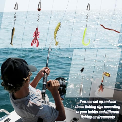 329PCS Fishing Lures Kit Bass Fishing Tackle Box with Tackle Included Fishing Gear Accessories Set with Soft Lure, Pliers, Hooks, Spoons, Jigs, Swivels, Frog, Weights Freshwater&Saltwater Gift Choice