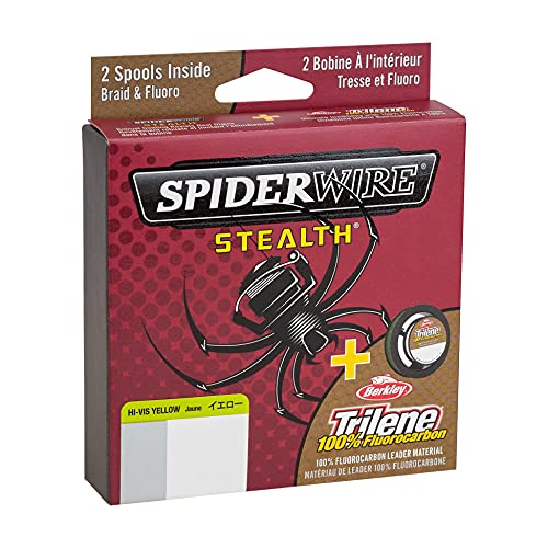 Spiderwire Ultracast Fluorocarbon 200-Yard Spool (Clear, Pound Test 4) - size: 150 yd / 20 lb test