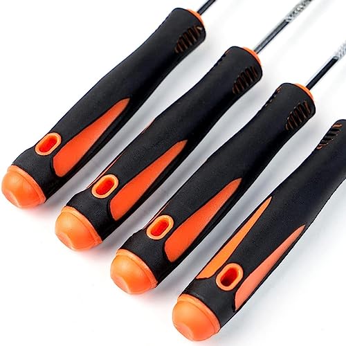 9Pcs Precision Hook and Pick Set with Scraper. Car Auto Oil Seal/O-Ring Seal Gasket Mini Precision Hooks Puller Remover,Excellent Home and Car Repair Remover Tools - size: 9set