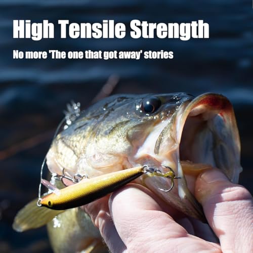 Big Game Monofilament Leader Line 20–100LB, 150YDS, Fishing Line, Abrasion Resistant Leader Material for Saltwater Big Game & Freshwater Fishing - size: 30LB