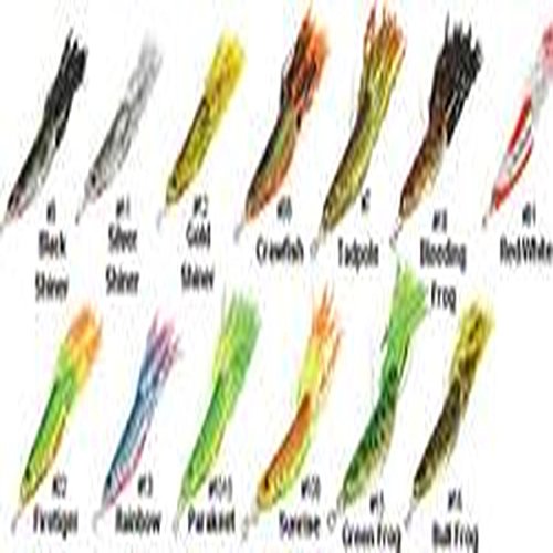 Northland Tackle Jaw-Breaker Spoon Lure, Assorted Sizes and Colors - color: Red White, size: 1/2 Oz