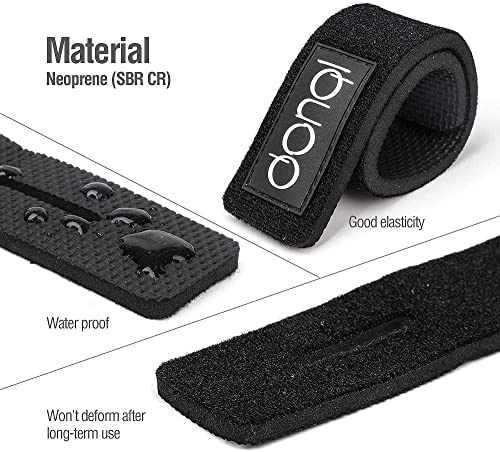 DONQL Fishing Pole Straps Belt Fishing Rod Ties Stretchy Rod Straps Fishing Rod Belt Holders for Casting Rods (3Colors,6Pcs) - color: 3 Colors